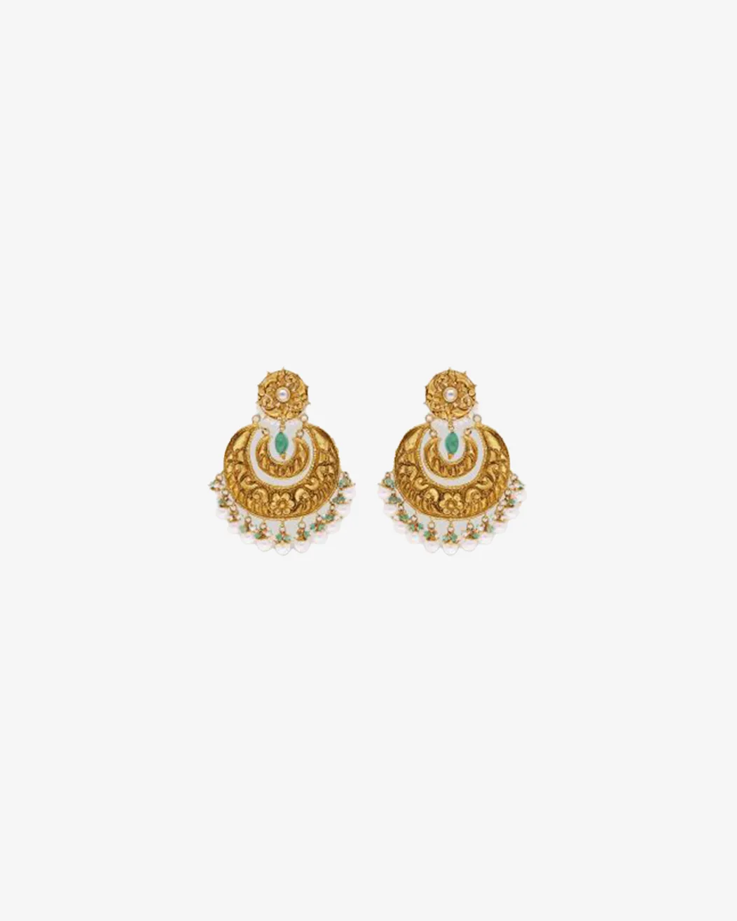 Mughal Moon Jhumkas