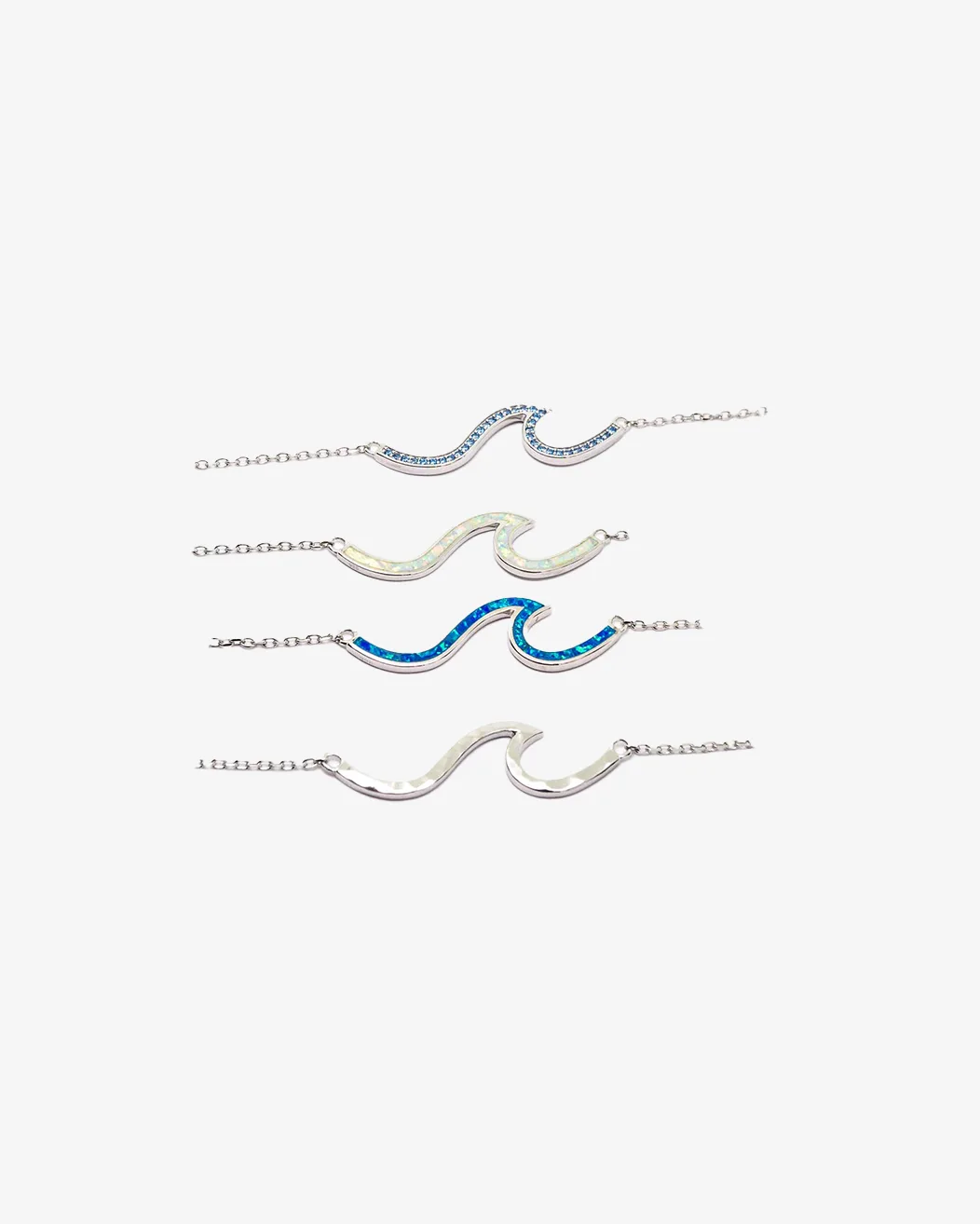 Mystic Wave Silver Chain