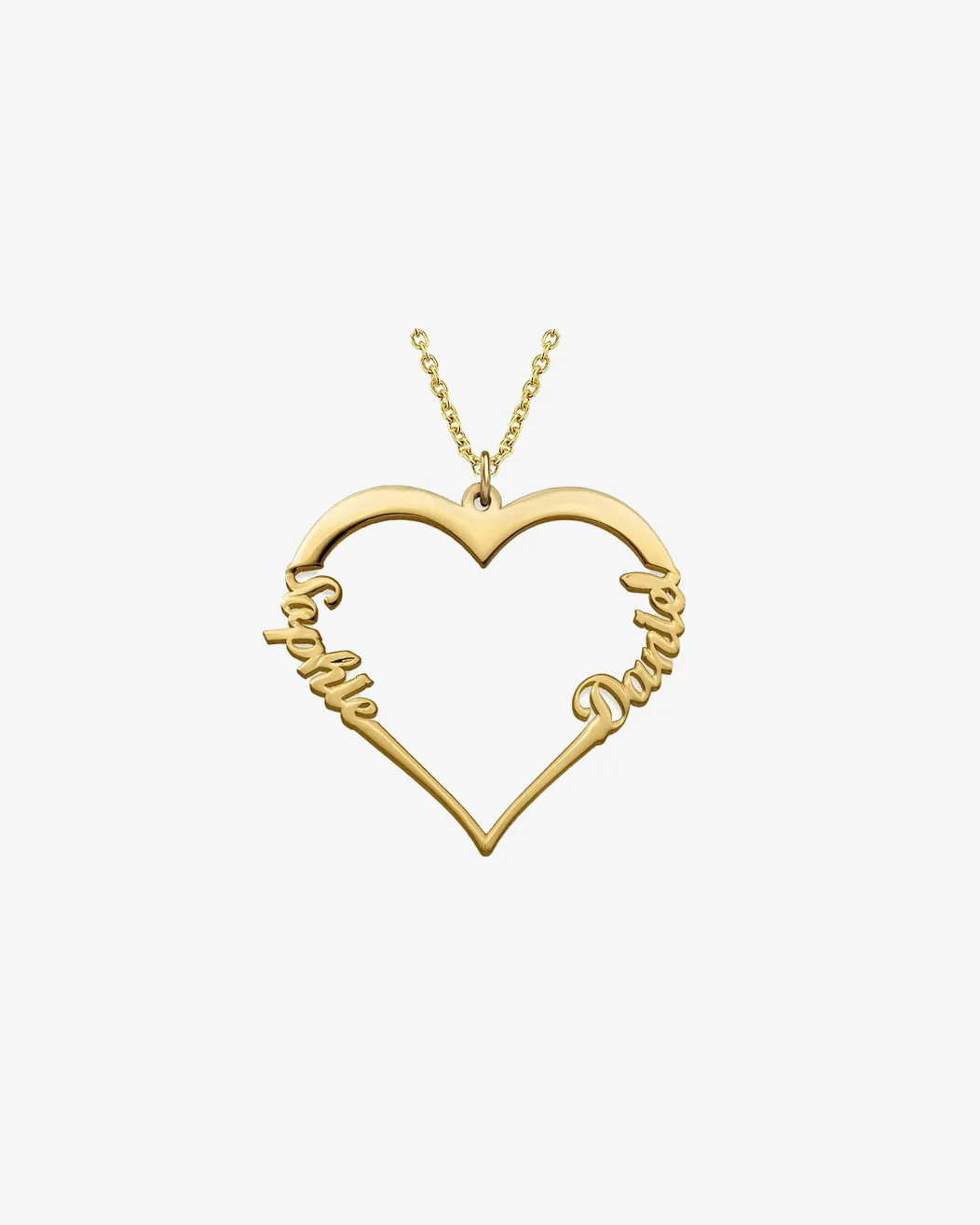 Name on Heart Necklace
