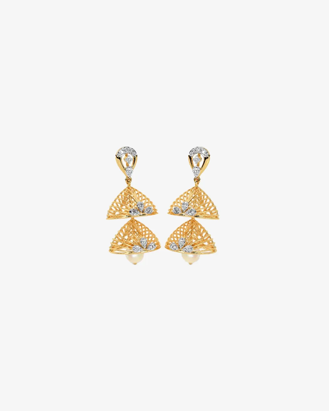 Princess Cut Jhumkas